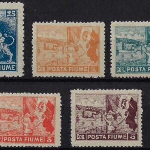 1919 POSTA FIUME D10½