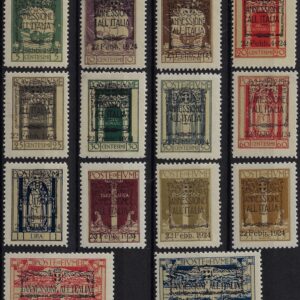 1924 Annessione Italia