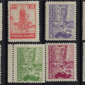 1919 POSTA FIUME D11½