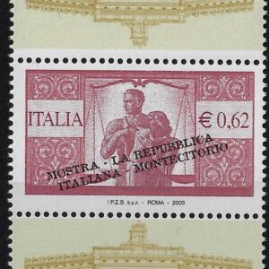 2003 Montecitorio da Libretto appendice su 2 lati