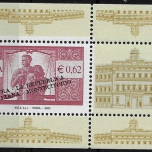2003 Montecitorio da Libretto appendice su 3 lati