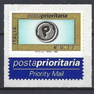 2003 Prioritaria €. 0,77 S.p.A. 2003