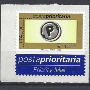 2003 Prioritaria €. 1,24 S.p.A. 2003