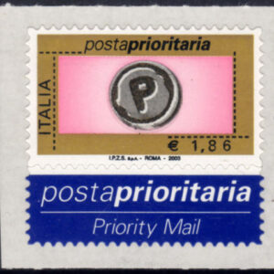 2003 Prioritaria €. 1,86 S.p.A. 2003