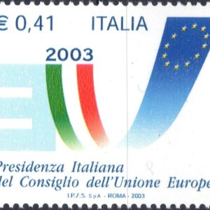 2003 Presidenza Italiana Consiglio U.E.