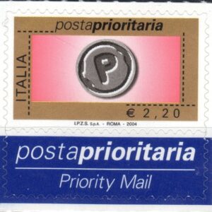 2004 Prioritario €. 2,20 con bordo