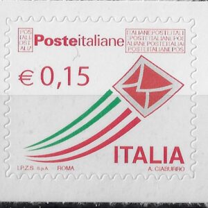 2015 Posta Italiana €. 0,15