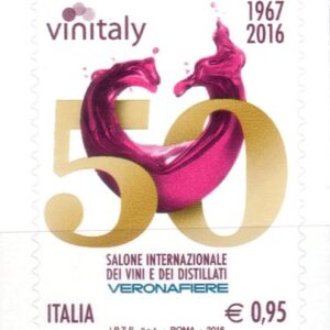 2016 50° Vinitaly logo cinquantenario