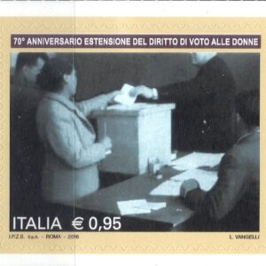 2016 70° Repubblica Italiana e voto femminile