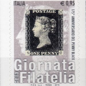 2015 Giornata Filatelia 175° anniversario Penny Black