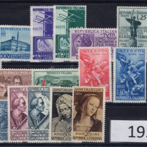 1954 Annata completa