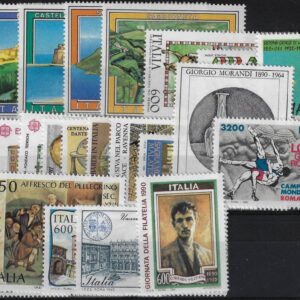 1990 Annata completa senza foglietti