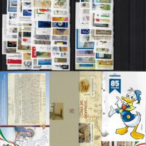 2019 Annata completa con foglietti