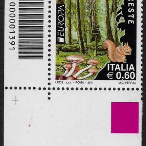 2011 Europa Le Foreste funghi basso sinistro