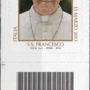 2013 Papa Francesco basso sinistro