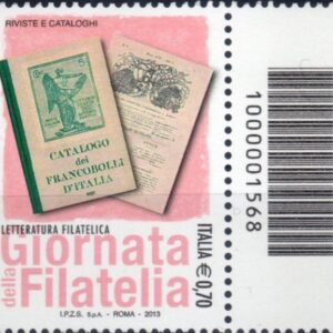 2013 Giornata Filatelia Singolo destro