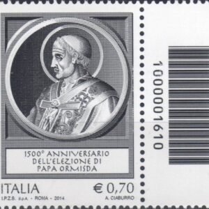 2014 Papa Ormisda destro