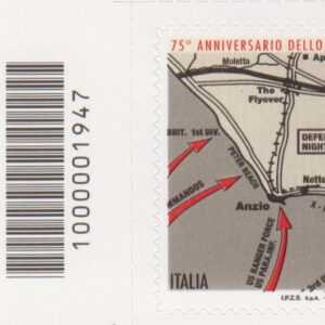 2019 75 dello sbarco alleato di Anzio basso sinistro