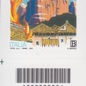 2021 Italia Repubblica ITAS barre basso sinistro
