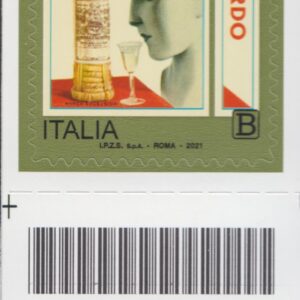 2021 Italia Repubblica 200º fondazione Girolamo Luxardo barre basso destro