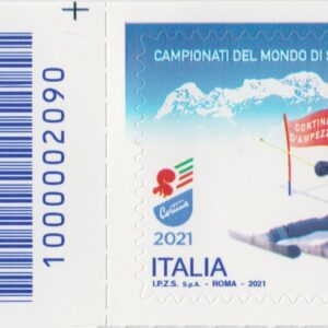 2021 Italia Repubblica Mondiali di sci Cortina d’Ampezzo barre alto sinistro