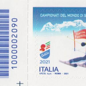 2021 Italia Repubblica Mondiali di sci Cortina d’Ampezzo barre basso sinistro