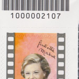 2021 Italia Repubblica Eccellenze spettacolo Giulietta Masina barre alto sinist