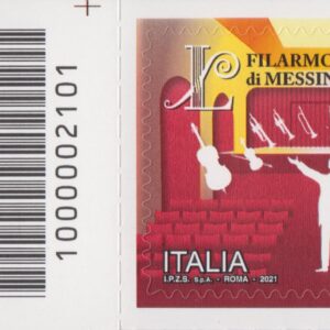 2021 Italia Repubblica Filarmonica Laudamo di Messina barre alto sinistro