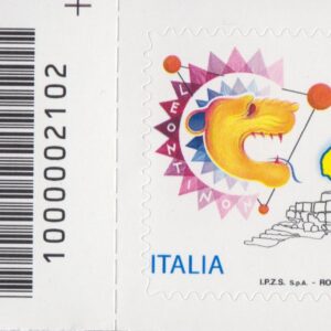 2021 Italia Repubblica 2750º fondazione di Leontinoi barre alto sinistro