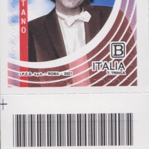 2021 Italia Repubblica Eccellenze spettacolo Rino Gaetano barre basso sinistro