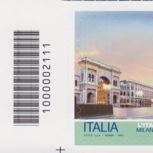 2021 Italia Repubblica Italia Riparte Milano barre basso sinistro