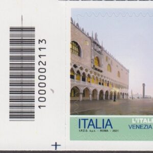 2021 Italia Repubblica Italia Riparte Venezia barre basso sinistro