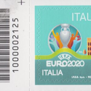 2021 Italia Repubblica UEFA EURO 2020 barre alto sinistro