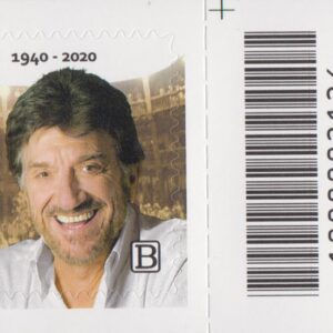 2021 Italia Repubblica Gigi Proietti barre alto destro
