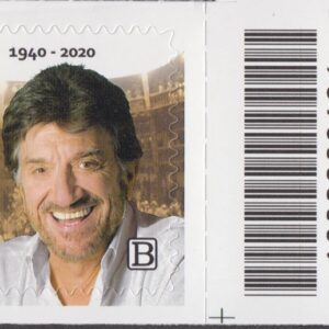 2021 Italia Repubblica Gigi Proietti barre basso destro