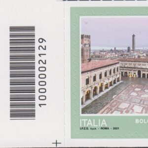 2021 Italia Repubblica Bologna barre basso sinistro
