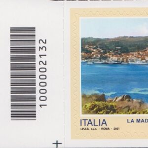2021 Italia Repubblica La Maddalena barre basso sinistro