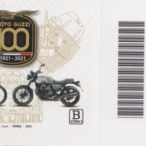 2021 Italia Repubblica Moto Guzzi barre alto destro