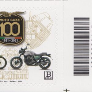 2021 Italia Repubblica Moto Guzzi barre basso destro