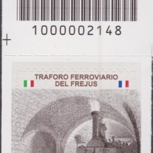 2021 Italia Repubblica Moto Traforo ferroviario Frejus barre alto sinistro