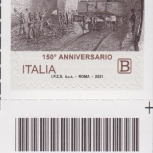 2021 Italia Repubblica Moto Traforo ferroviario Frejus barre basso destro