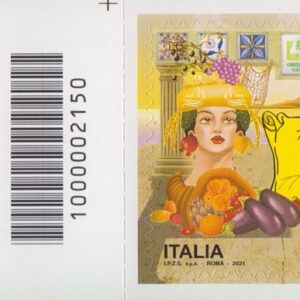 2021 Italia Repubblica Coldiretti barre alto sinistro