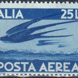 1945 Posta Aerea Democratica £ 25