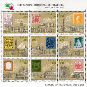 1985 Italia 85 Antichi Stati italiani