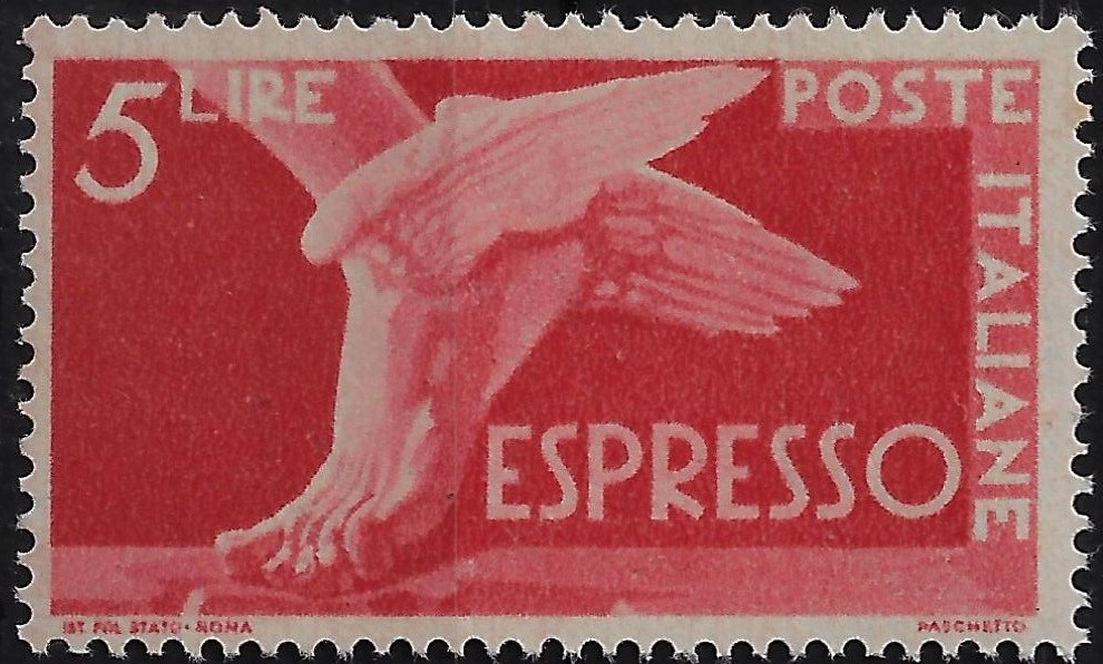 1945 Espressi Democratica £ 5