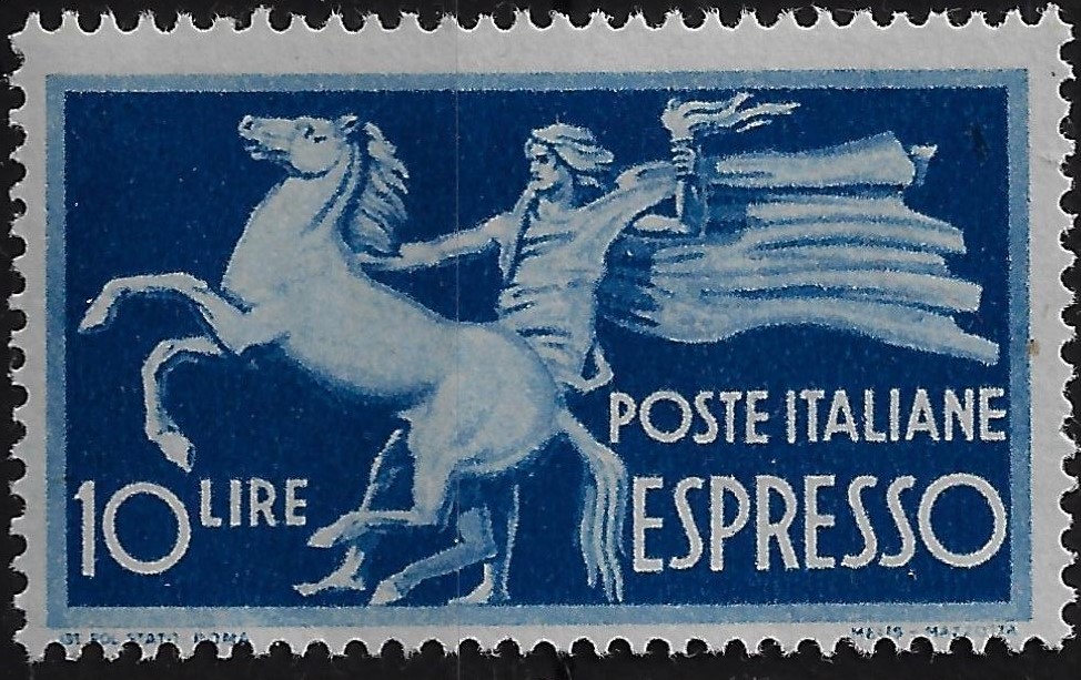 1945 Espressi Democratica £ 10
