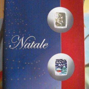 2007 Il Santo Natale 2007 - francobollo lamina argento