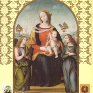 2008 Il Santo Natale 2008 - francobollo lamina argento