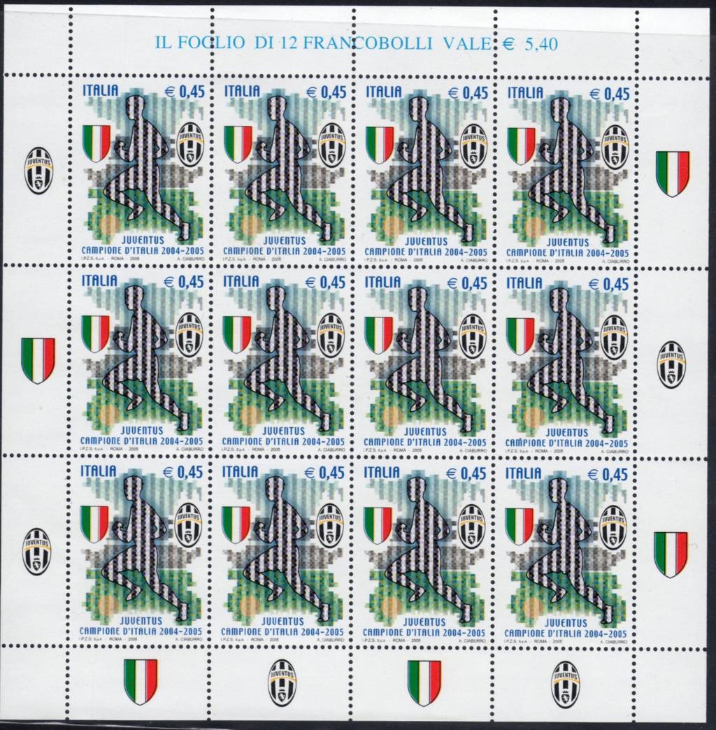 2005 Juventus Campione d’Italia Calcio
