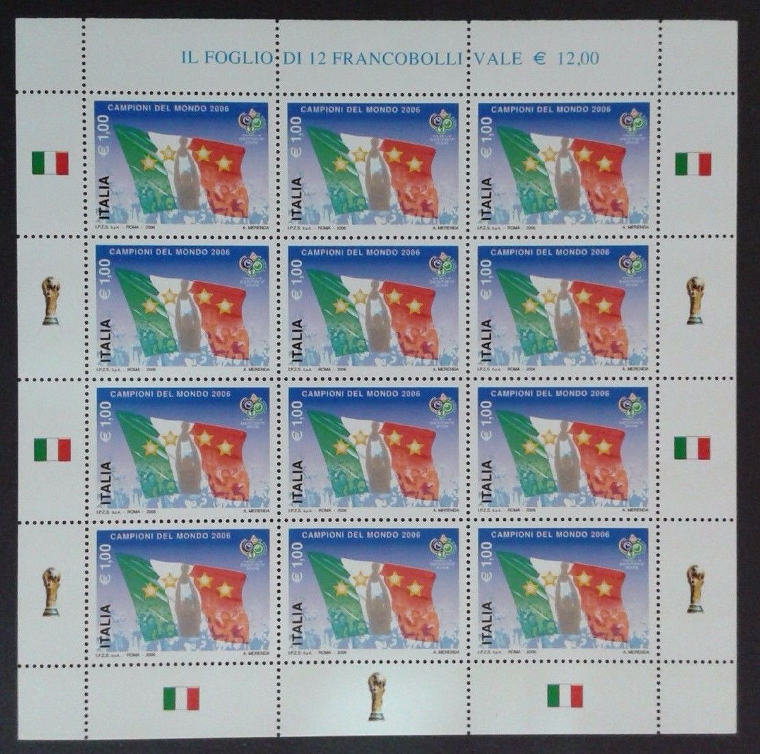 2006 Italia Campione del Mondo Calcio